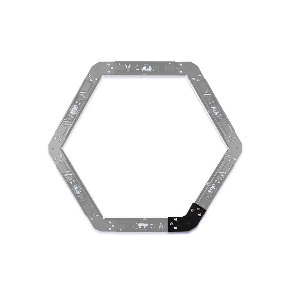 INFINIBAR Connectors Hexagon Flat Connector